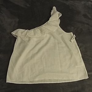 Old Navy Off the Shoulder Ruffle Blouse